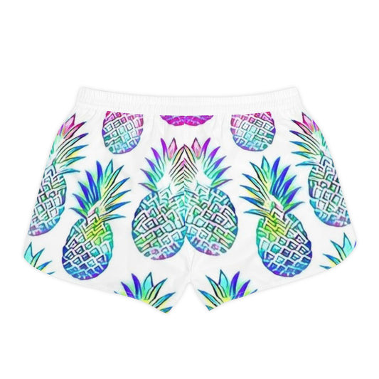 Lässige Shorts mit tropischem Ananas-Print für Damen – perfekt für Sommerabenteuer
