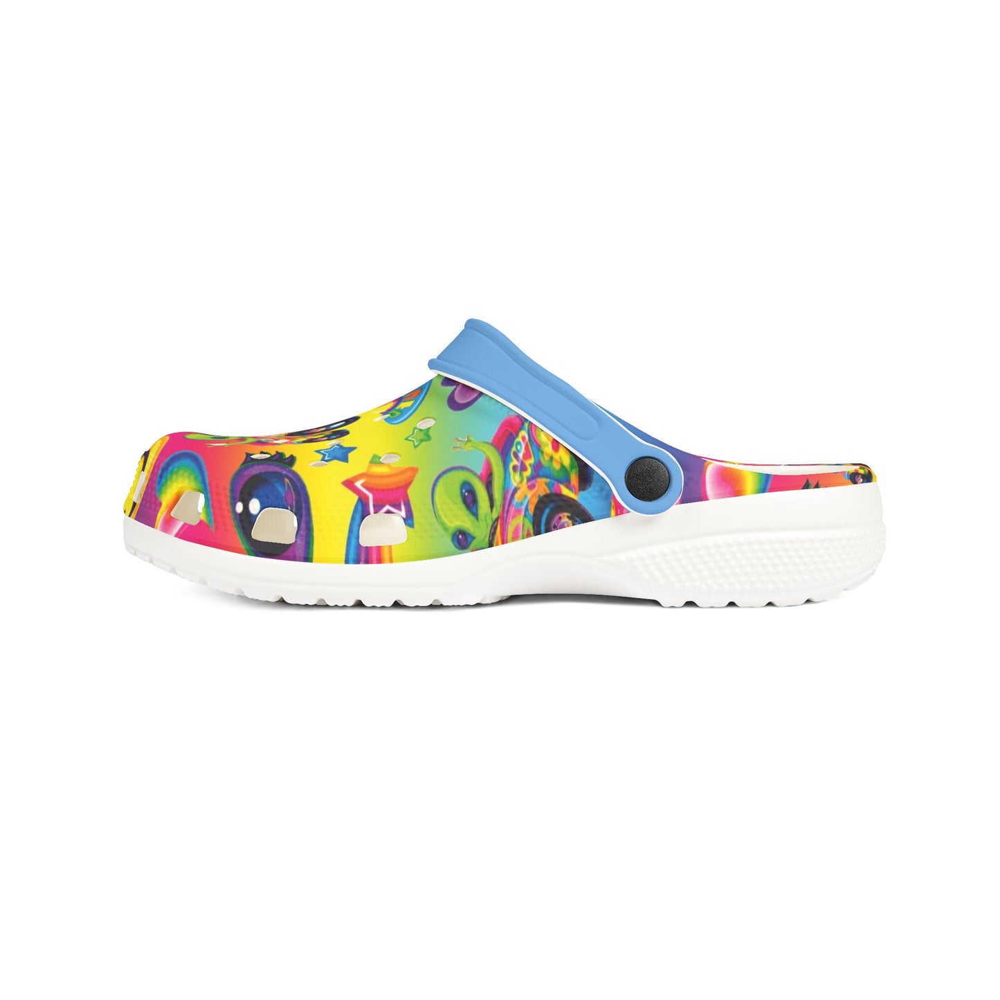 Colorful Galaxy Alien Rainbow EVA Foam Rubber Shoes