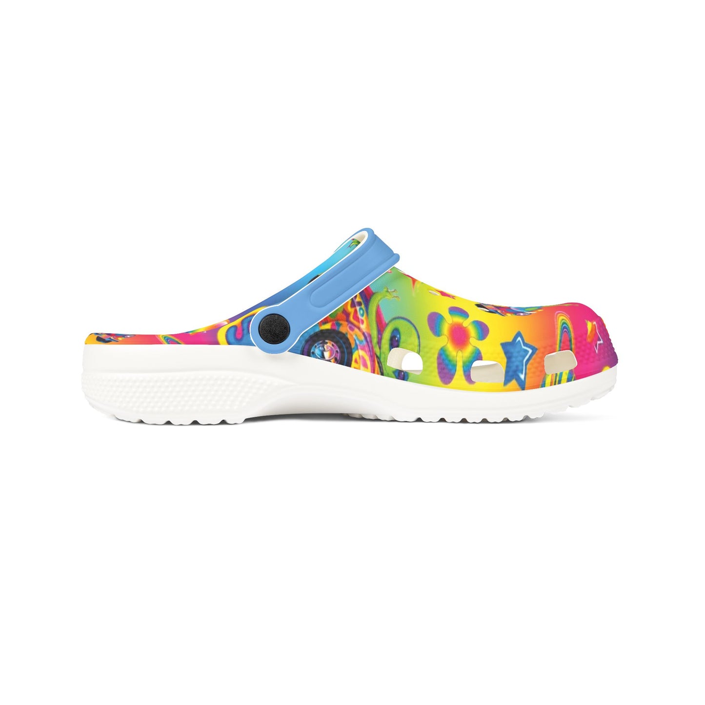 Colorful Galaxy Alien Rainbow EVA Foam Rubber Shoes