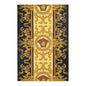 Baroque Medusa Area Rug — Ornate Gold & Black Decorative Floor Runner