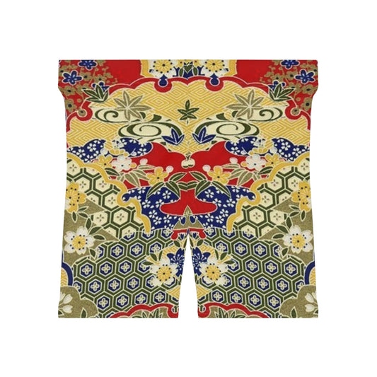 Japanese artistic Women's Biker Shorts