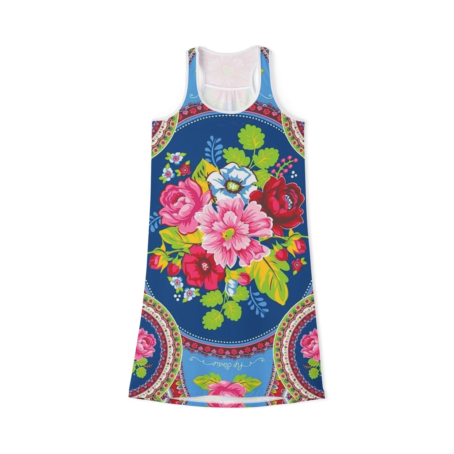 Floral Print Women's SunDress for Spring/Summer Celebrations