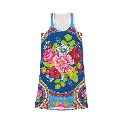 Floral Print Women's SunDress for Spring/Summer Celebrations