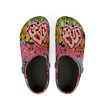 Colorful Jesus Clogs - EVA Foam Rubber Shoes for Comfort & Style