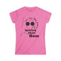 Women's Softstyle Tee — Ignoring These Ho*$ Funny Graphic Tee