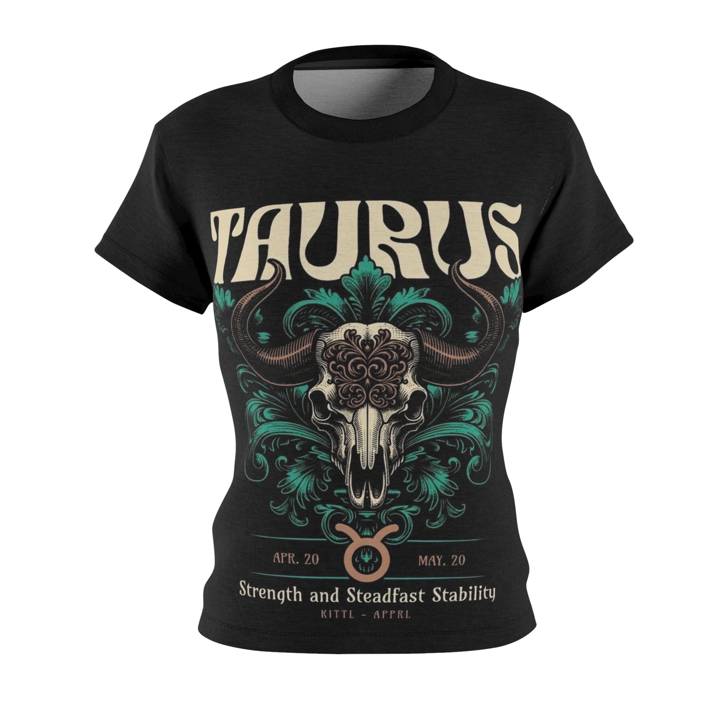 Women’s Zodiac Taurus Tee - Strength & Stability Shirt