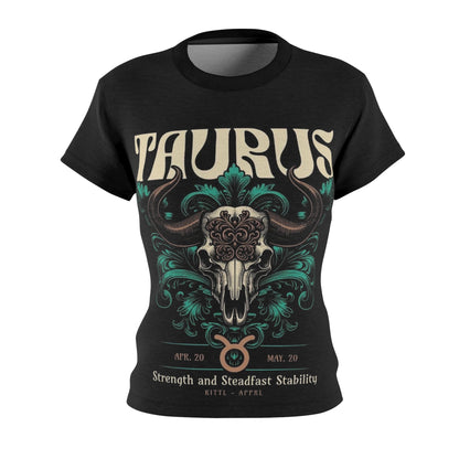 Women’s Zodiac Taurus Tee - Strength & Stability Shirt
