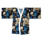 Elegant Floral Long Sleeve Kimono Robe - Perfect for Lounging or Special Occasions