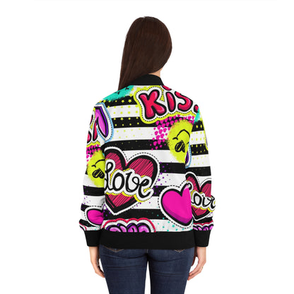 Women's Bomber Jacket (AOP)
