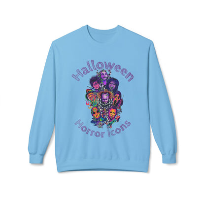 Halloween Horror Icons Crewneck Sweatshirt