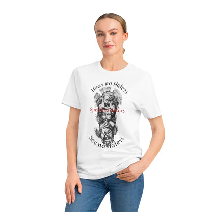 Cherub Stack Graphic T‑Shirt — Vintage Angel Tattoo Style Rock Tee