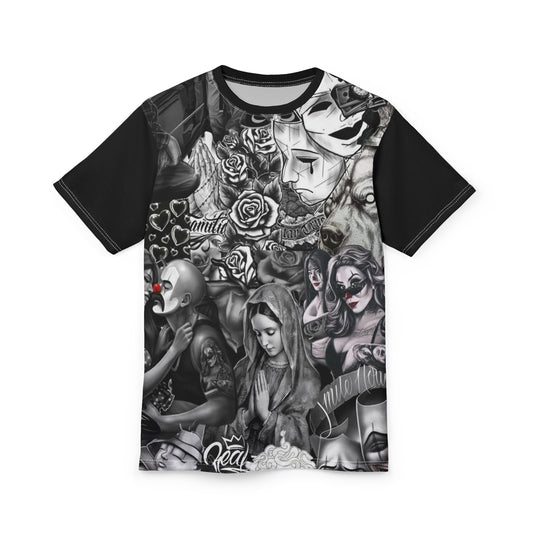 Tattoo Art Unisex Tee | Edgy Graphic Shirt for Creative Souls