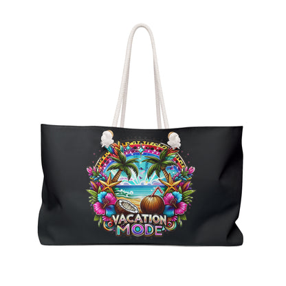 Weekender-Tasche im tropischen Urlaubsmodus