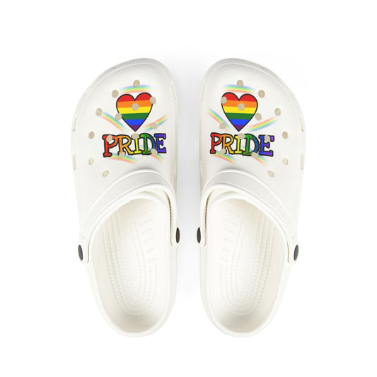 Pride Eva Foam Rubber Shoes - Colorful & Comfortable Clogs for Celebration