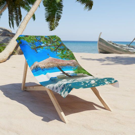 Beachside Cabana Beach Towel-Perfect for Beach Days