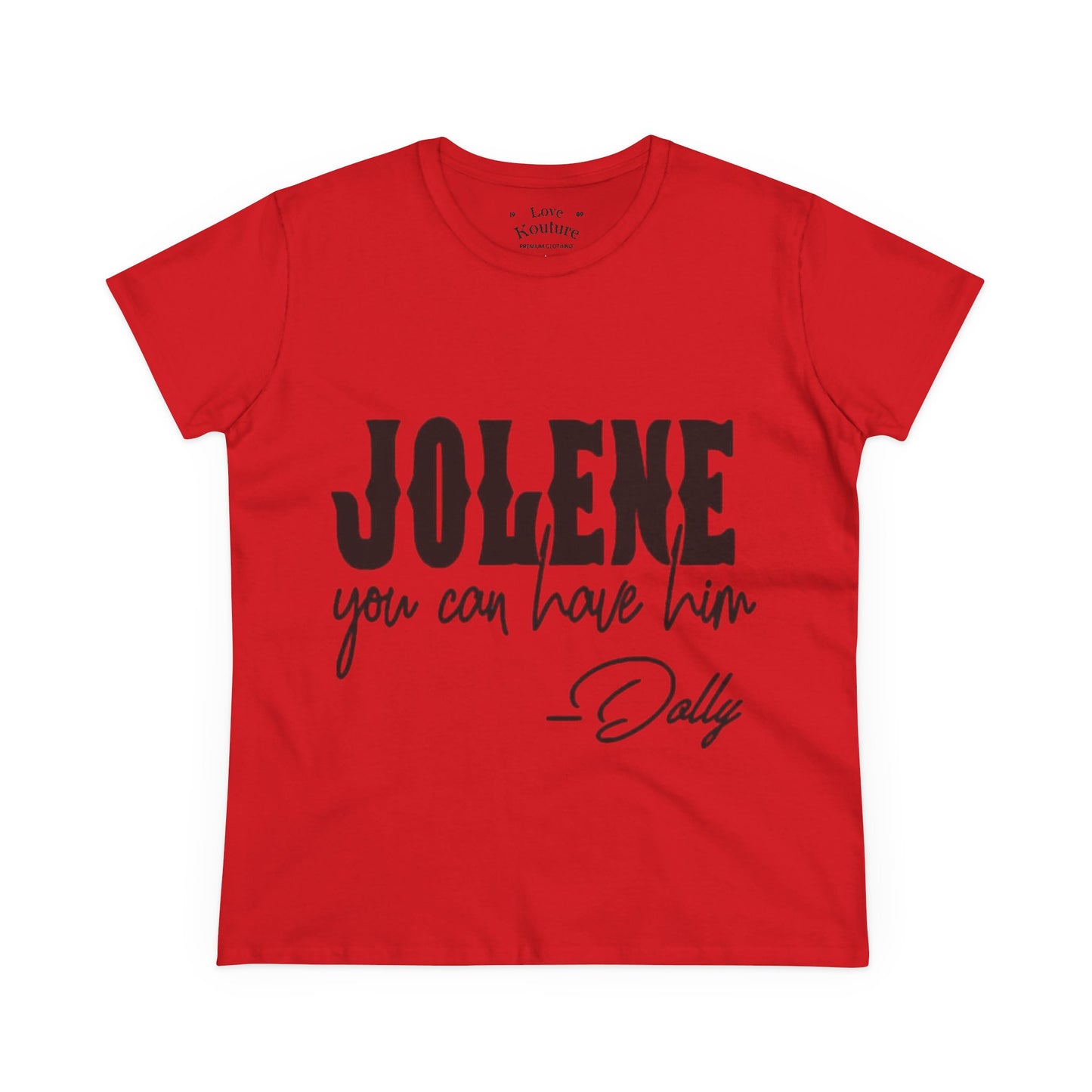 Trendy Women's Tee - "Jolene" Design - Casual Everyday Wear, Music Lovers Gift, Fun Graphic T-Shirt, Summer Essential