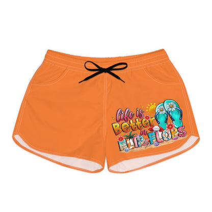 'Life is Better in Flip Flops' Casual Shorts