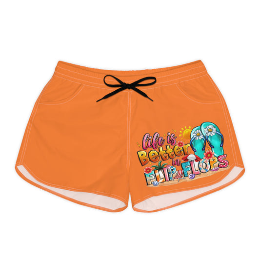 'Life is Better in Flip Flops' Casual Shorts