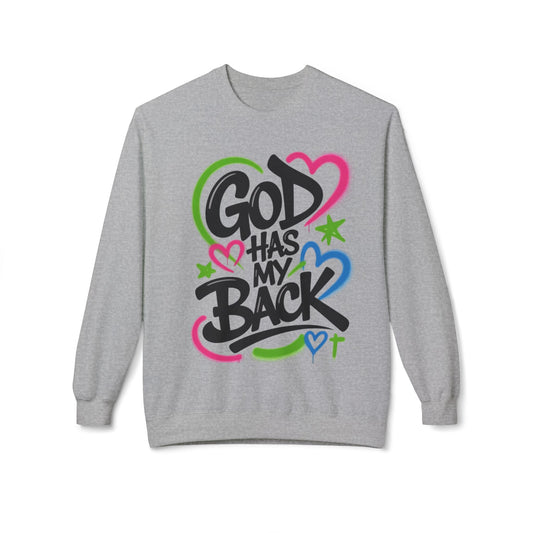 God Has My Back Crewneck Sweatshirt