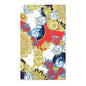Baroque Scroll Area Rug — Red, Blue & Gold Ornate Accent Rug
