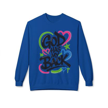 God Has My Back Crewneck Sweatshirt