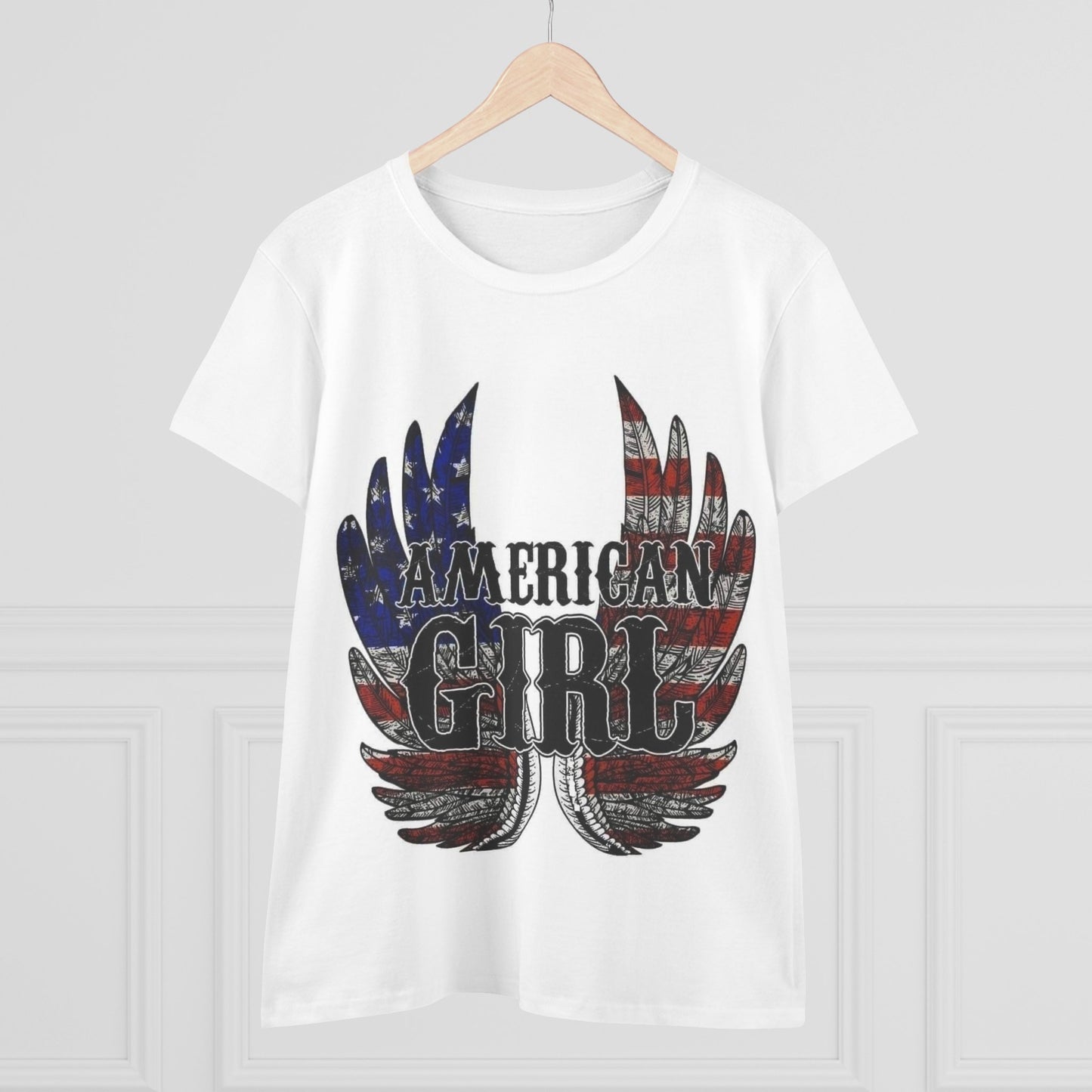 American Girl Patriotic Women's Cotton Tee
