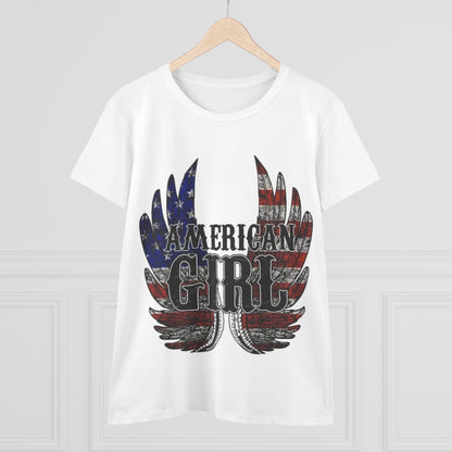 American Girl Patriotic Women's Cotton Tee