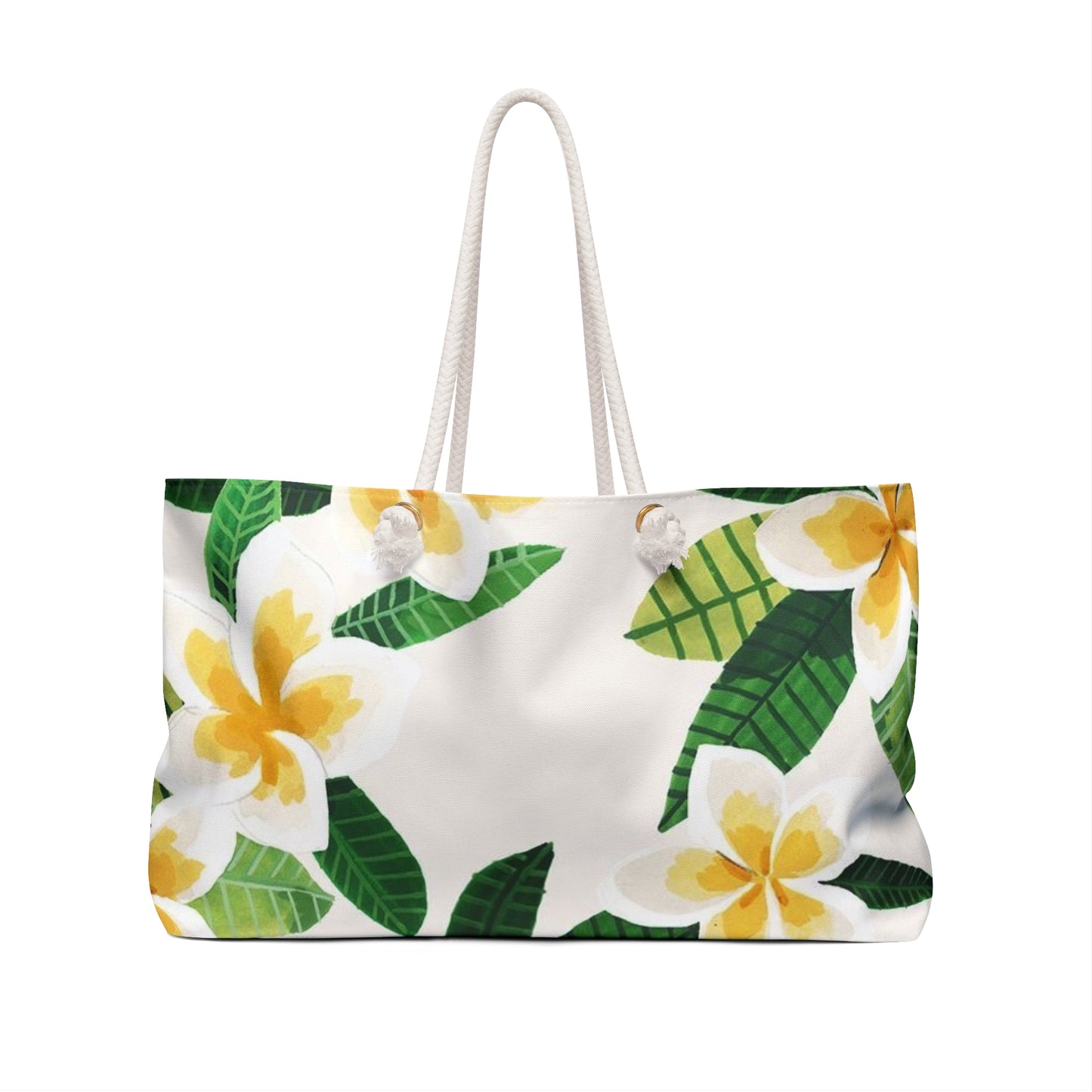 Tropische Blumen Weekender Tasche | Strand &amp; Reisetasche für den Urlaub