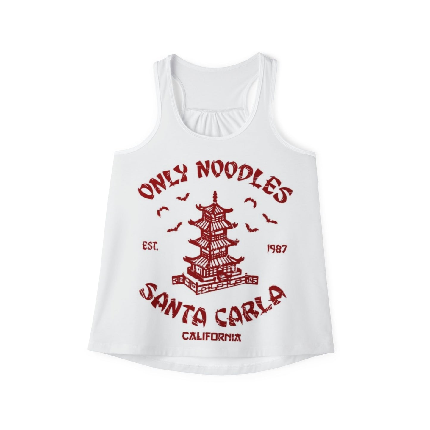 Women’s Tank Top - Only Noodles Santa Carla Design