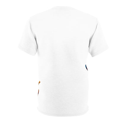Tropical Vibe Unisex Tee - 'Bubbles' Parrot & Cocktail Design
