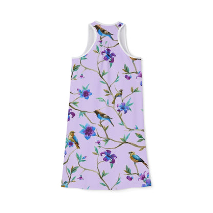 Spring Lavender Blooms Women's Summer Dress