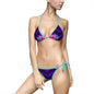 Bikini-Badeanzug für Damen mit lebendigem Blumenmuster – perfekt für Strandtage und Poolpartys