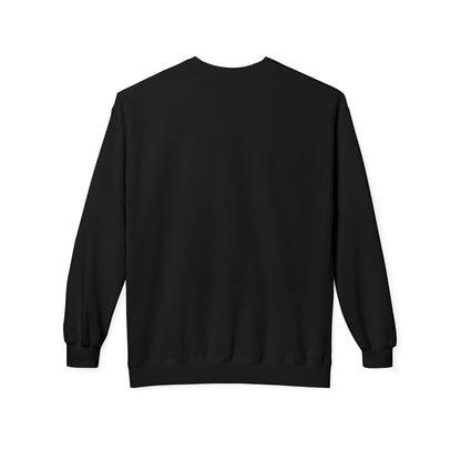 Spooky Vibes Crewneck Sweatshirt — Retro Neon Horror Masks Halloween Pullover