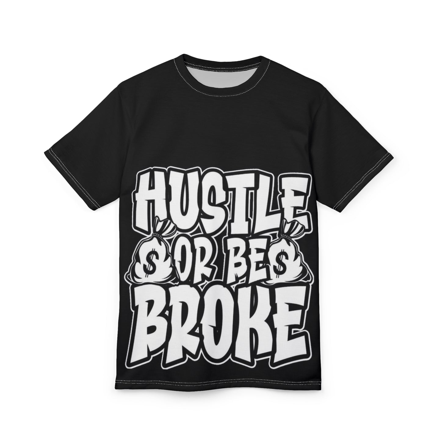 Motivational Hustle Tee - Unisex  Graphic Shirt for Dreamers and Go-Getters