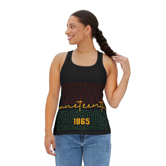 Celebrate Freedom Women's Tank Top - Juneteenth 1865 Apparel, Black Freedom Tee, Summer Vacation Shirt, Historical Awareness, Gift for [...]