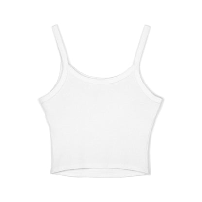 Women's Spaghetti Strap Tank Top - 'Created with a Purpose' Floral Design