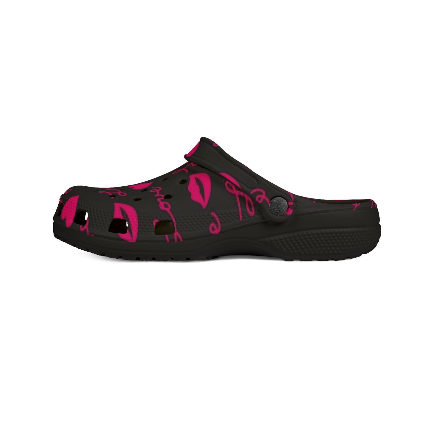 Love Lips and HeartyPrint EVA Foam Clogs - Fun and Comfortable Footwear for Every Occasion