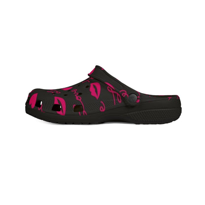 Love Lips and HeartyPrint EVA Foam Clogs - Fun and Comfortable Footwear for Every Occasion