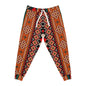 Tribal Print Athletic Joggers | Boho Style, Comfortable Lounge Wear, Perfect for Workouts, Festival Fashion, Gift Ideas