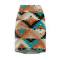 Aztec Western Bohemian Print Women's Pencil Skirt