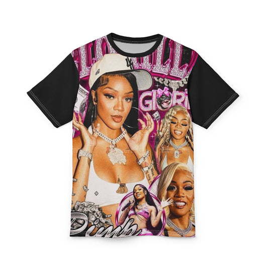 Unisex-T-Shirt mit auffälliger Grafik – Diva Vibes Glorilla