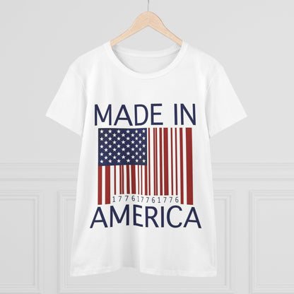Made In America T-Shirt, Casual Top, Gift for Her, Trendy Cotton Shirt, Humor Apparel