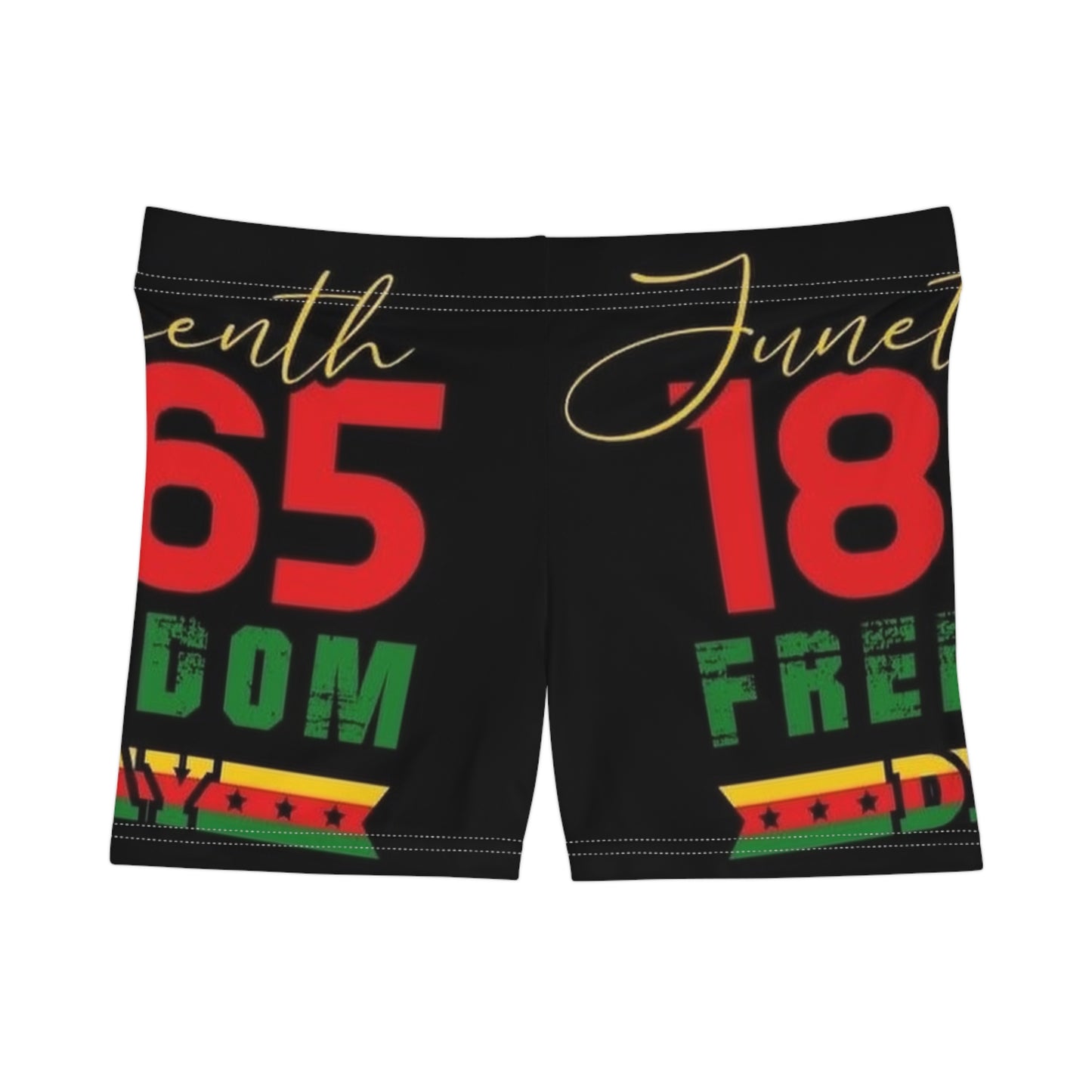 Juneteenth Women's Shorts - Celebrate Freedom in Style, African American Heritage, Summer Vibes, Holiday Apparel, Festive Clothing