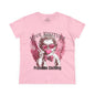 Angel Heart Women's Cotton Tee, Cute Graphic Tee for Cupid Lovers, Valentine's Day Shirt, Casual Wear, Gift for Her