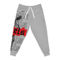 Angel Wings Gothic Joggers — Red Splash Athletic Pants