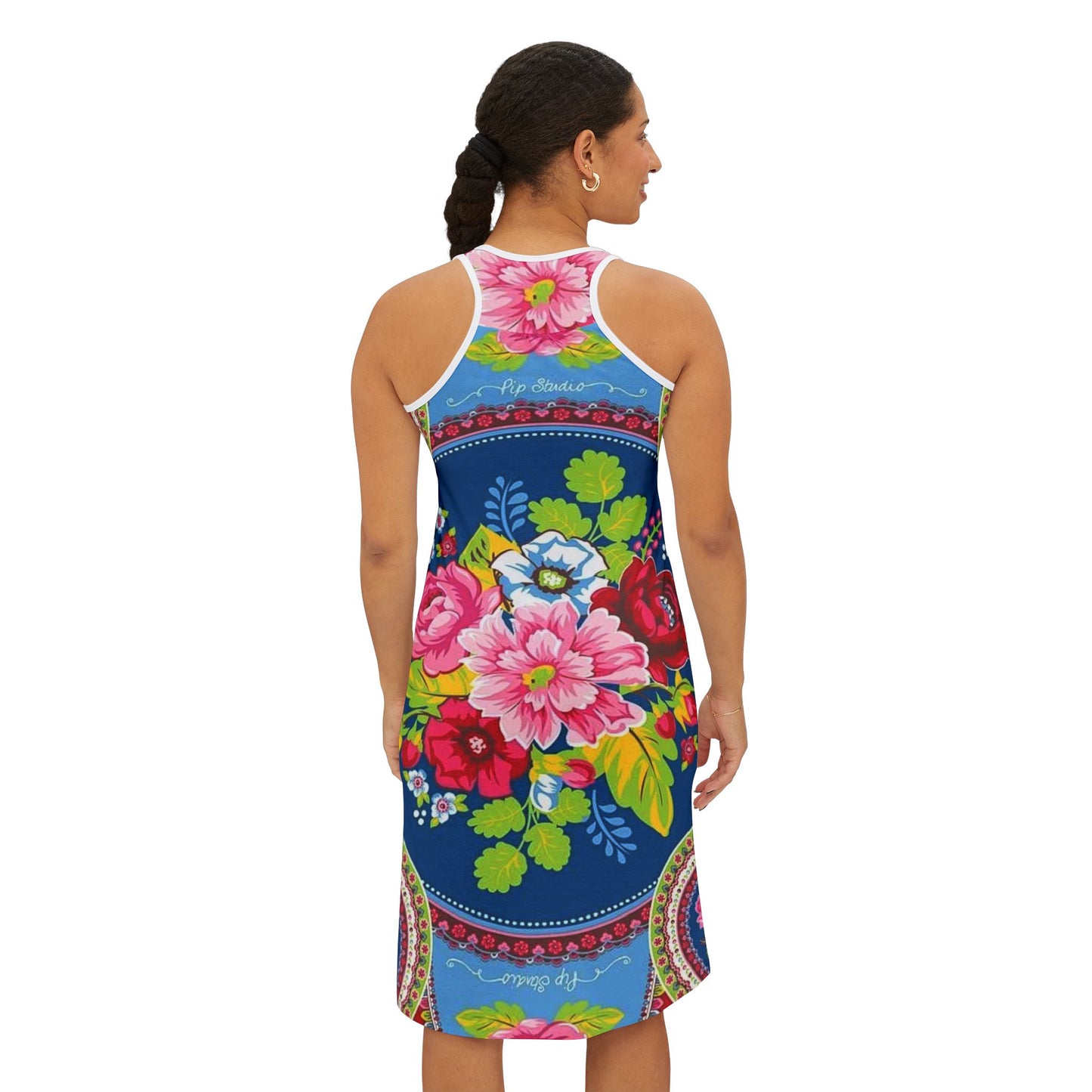Floral Print Women's SunDress for Spring/Summer Celebrations