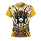 Japanese-Inspired Women's Tee - Unique Design for Art Lovers