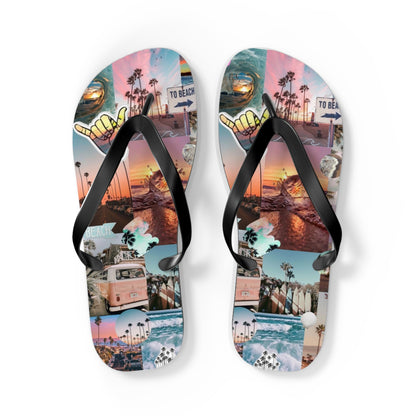 Beach Vibe Flip Flops - Colorful Summer Sandals for Sun Lovers
