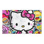 Hello Kitty Pop Art Area Rug – Colorful Cartoon Kids Room Decor