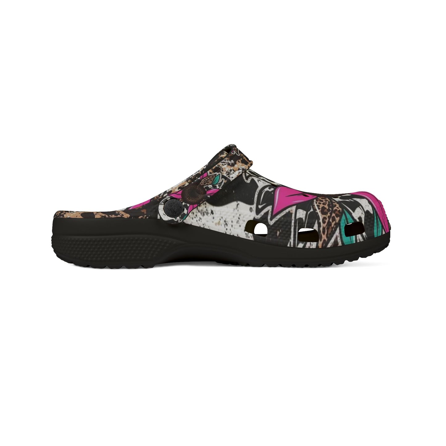 Trendy Floral EVA Foam Rubber Clogs for Comfort & Style